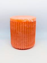 Load image into Gallery viewer, Ribbed Jars - Cream Orange
